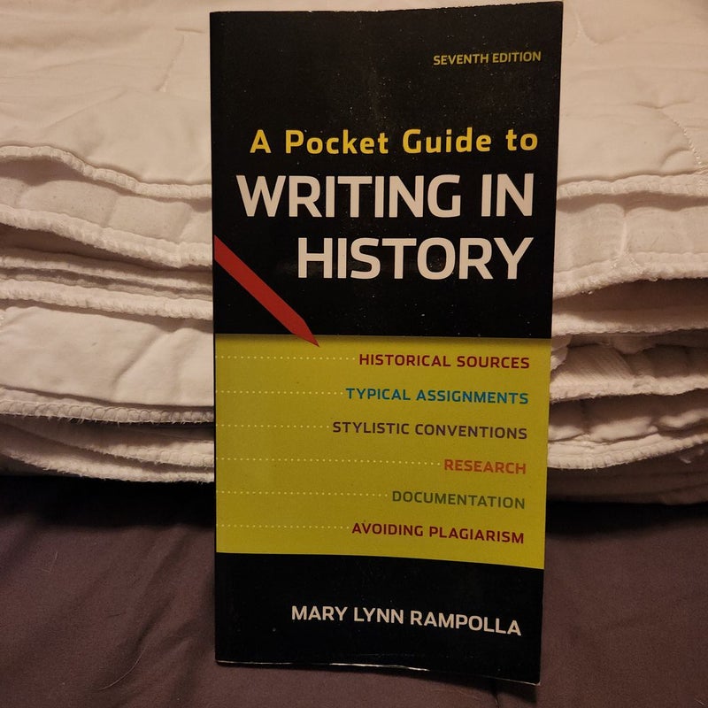 A Pocket Guide to Writing in History