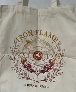 Iron Flame Tote Bag (double-sided)