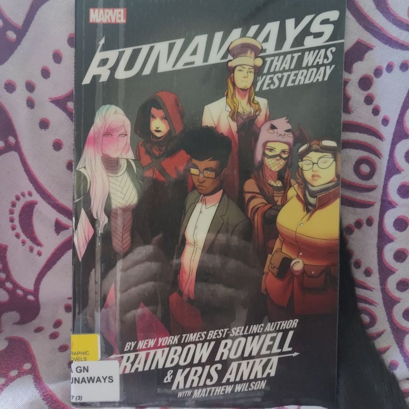 Runaways by Rainbow Rowell and Kris Anka Vol. 3