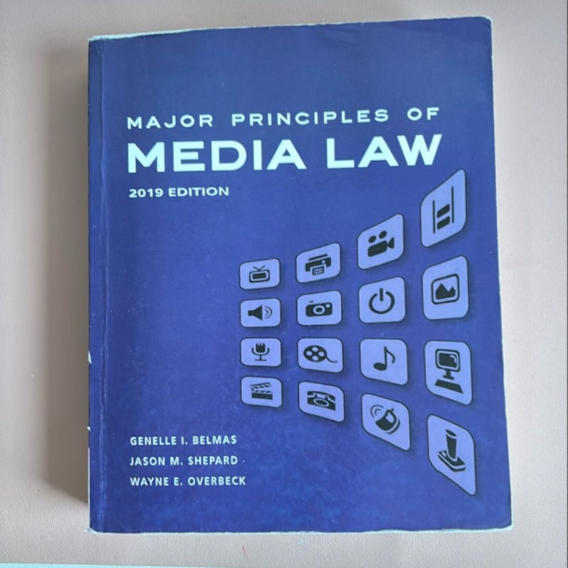 Major Principles of Media Law