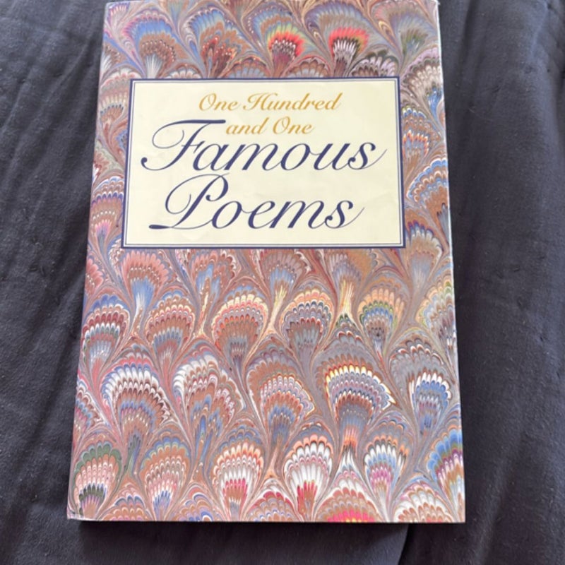 One Hundred and One Famous Poems