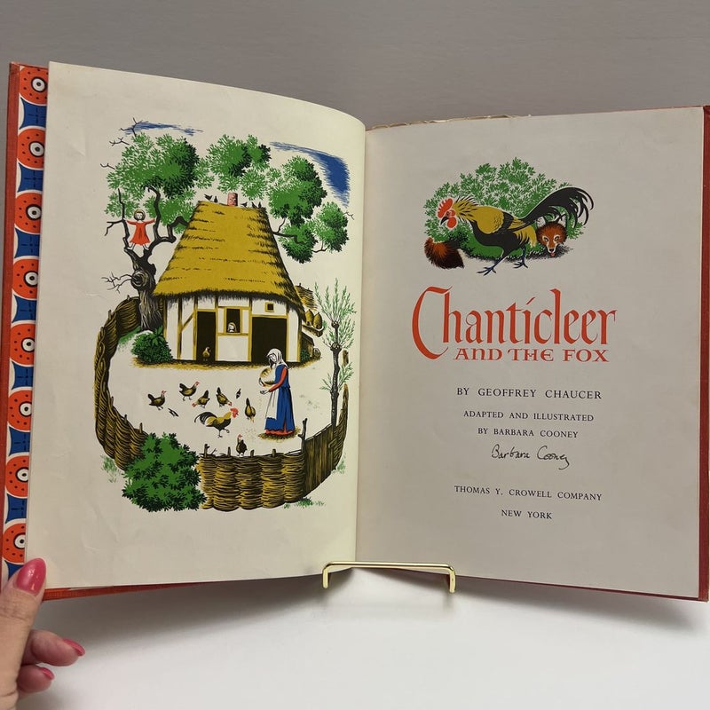 Chanticleer and The Fox-SIGNED