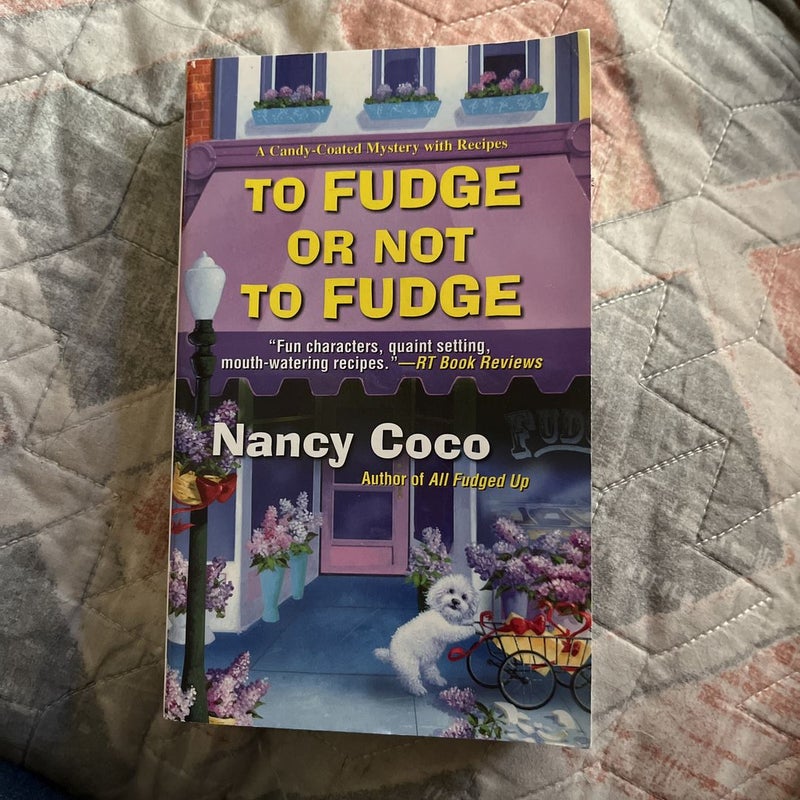 To fudge or not to fudge