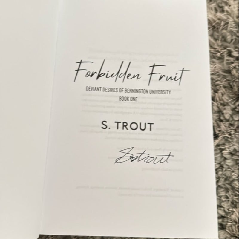 Forbidden Fruit SIGNED