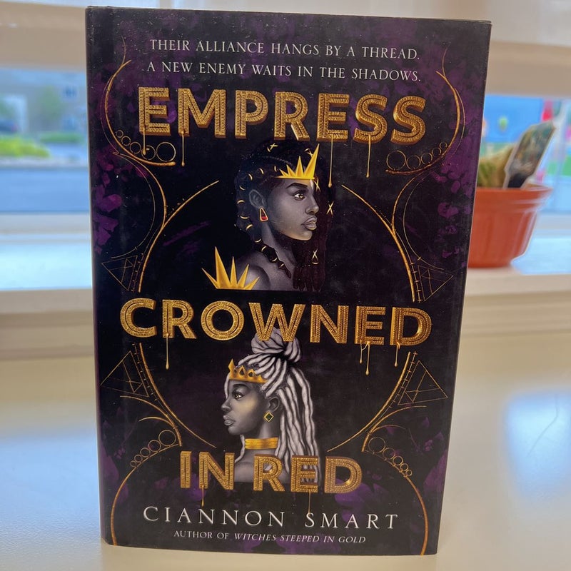 Empress Crowned in Red