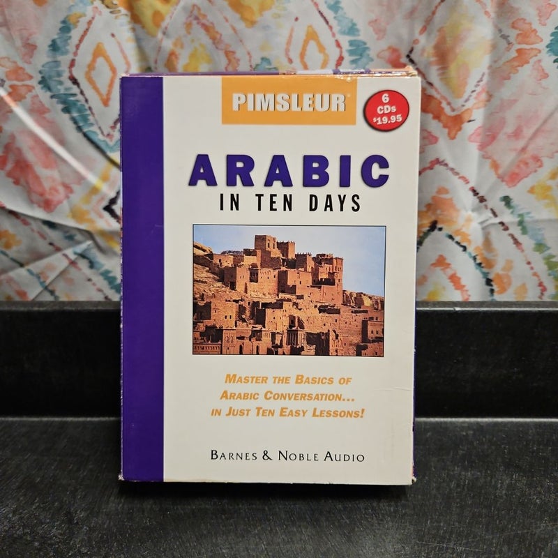 Pimsleur - Arabic in Ten Days Audio CDs (PB190)