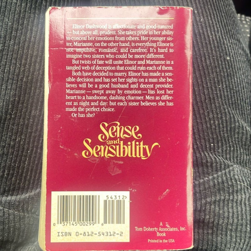 Sense and Sensibility