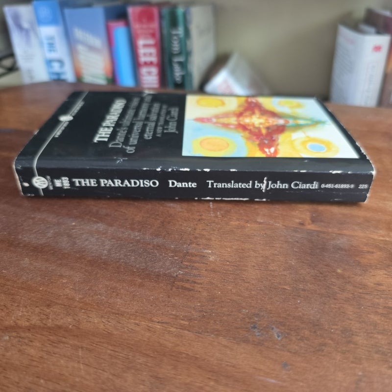 VINTAGE 1970 The Paradiso (Written by Dante Alighieri, Translated by John Ciardi) Mentor Book Series