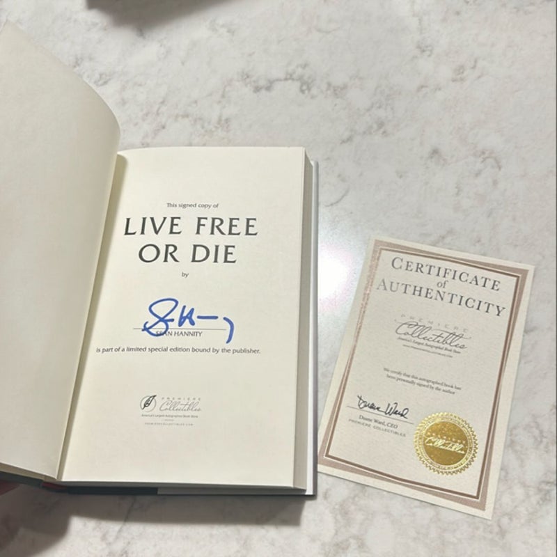 Live Free or Die - Signed