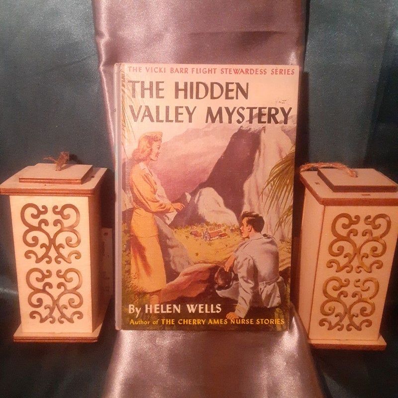 Vicki Barr Flight Stewardess Series  #3: Hidden Valley Mystery hardcover book