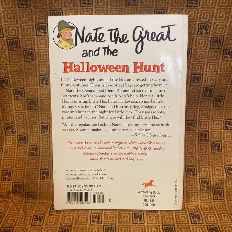 Nate the Great and the Halloween Hunt