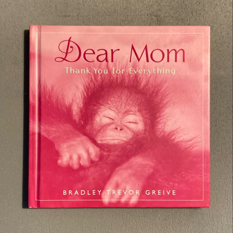 Dear Mom Hallmark Edition