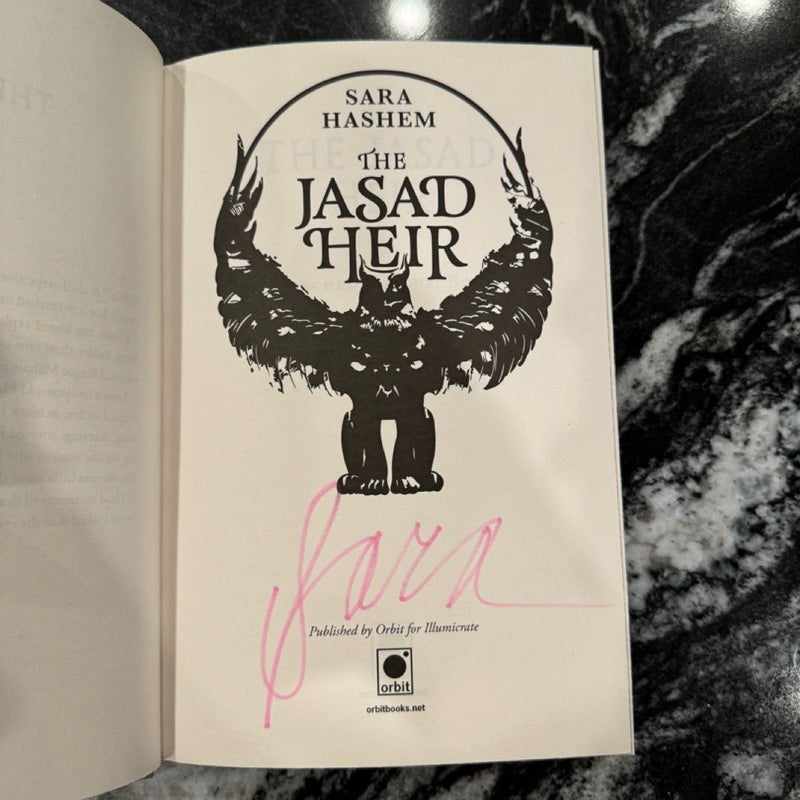 The Jasad Heir exclusive Illumicrate Edition