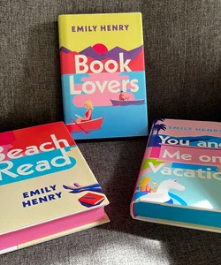 Illumicrate: Emily Henry, Beach Read, You and Me on Vacation, Book Lovers