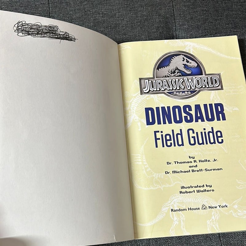Jurassic World Dinosaur Field Guide (Jurassic World)