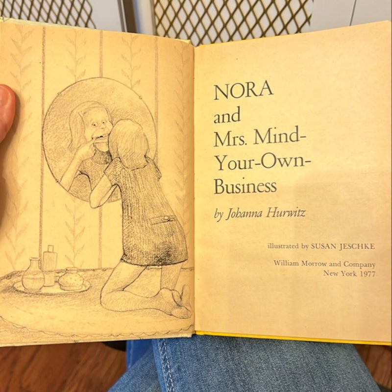 Nora and Mrs. Mind-Your-Own-Business