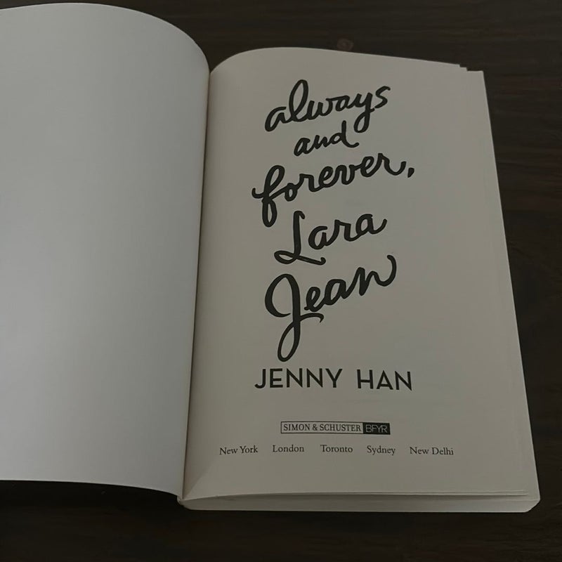 Always and Forever, Lara Jean