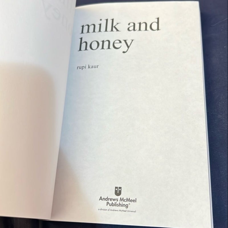 Milk and Honey