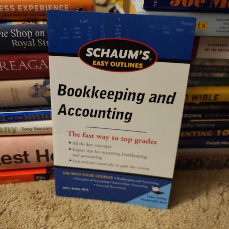 Schaum's Easy Outline of Bookkeeping and Accounting, Revised Edition