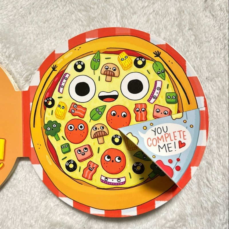 A Pizza My Heart (a Shaped Novelty Board Book for Toddlers)