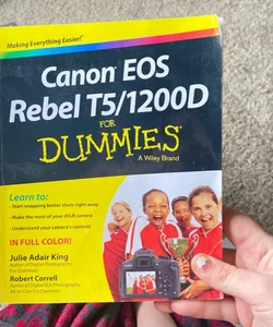 Canon Eos Rebel T5/1200D for Dummies