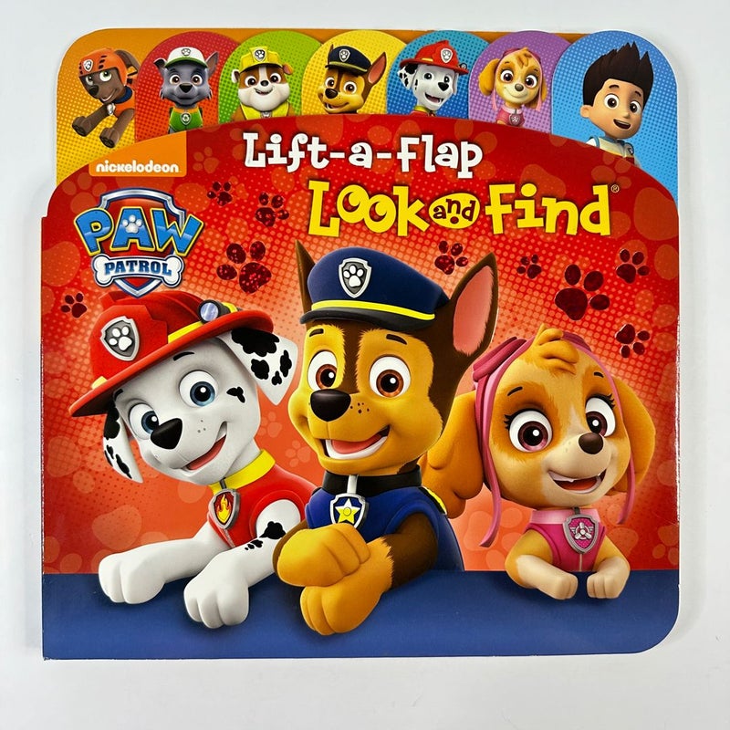 Paw Patrol Lift a Flap Look and Find, Tabs