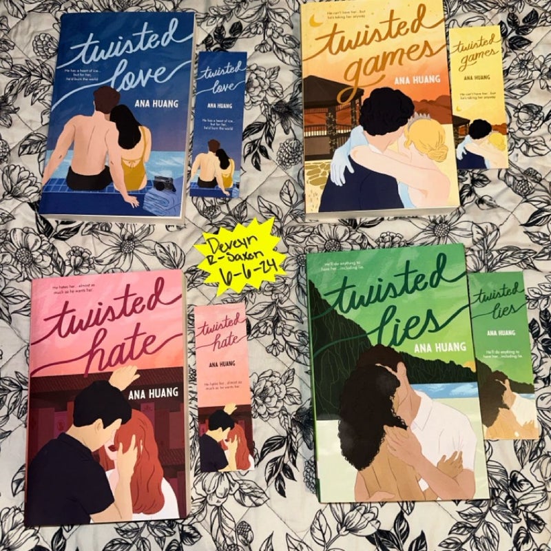 Twisted Series Signed Special Edition Set (Steamy Lit) 