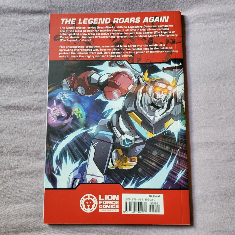 Voltron Legendary Defender Vol. 1-3 Bundle