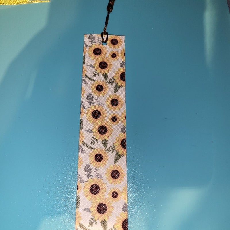 Sunflower bookmark