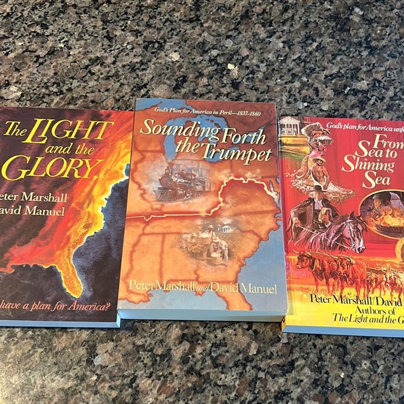 The Light and the Glory, 3 book lot 