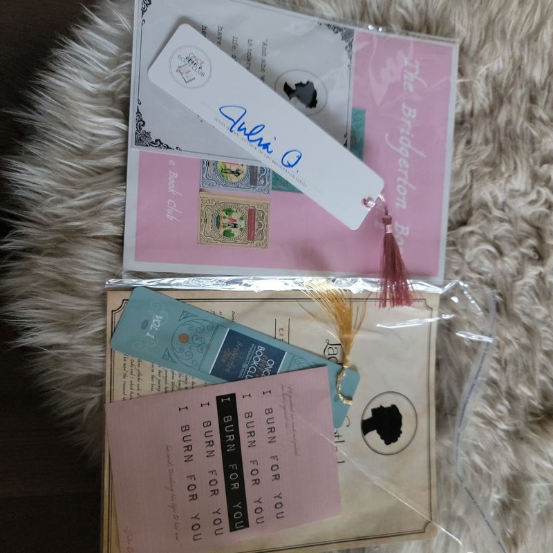 OUABC Bridgerton Special Edition 8 book set + gifts