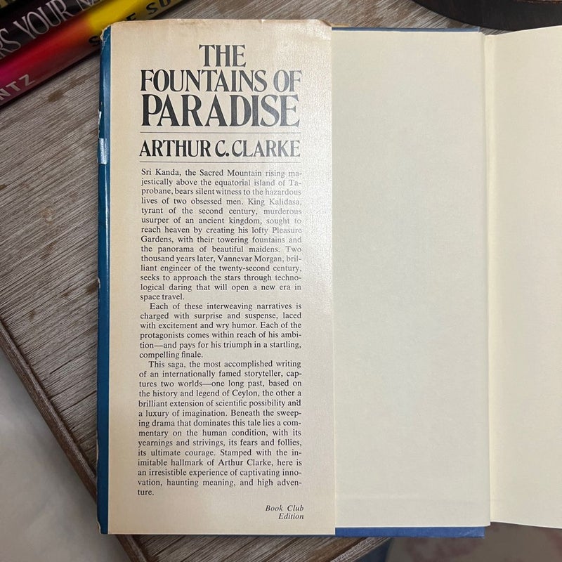 The Fountains of Paradise (1979 Hardback Book Club Edition)