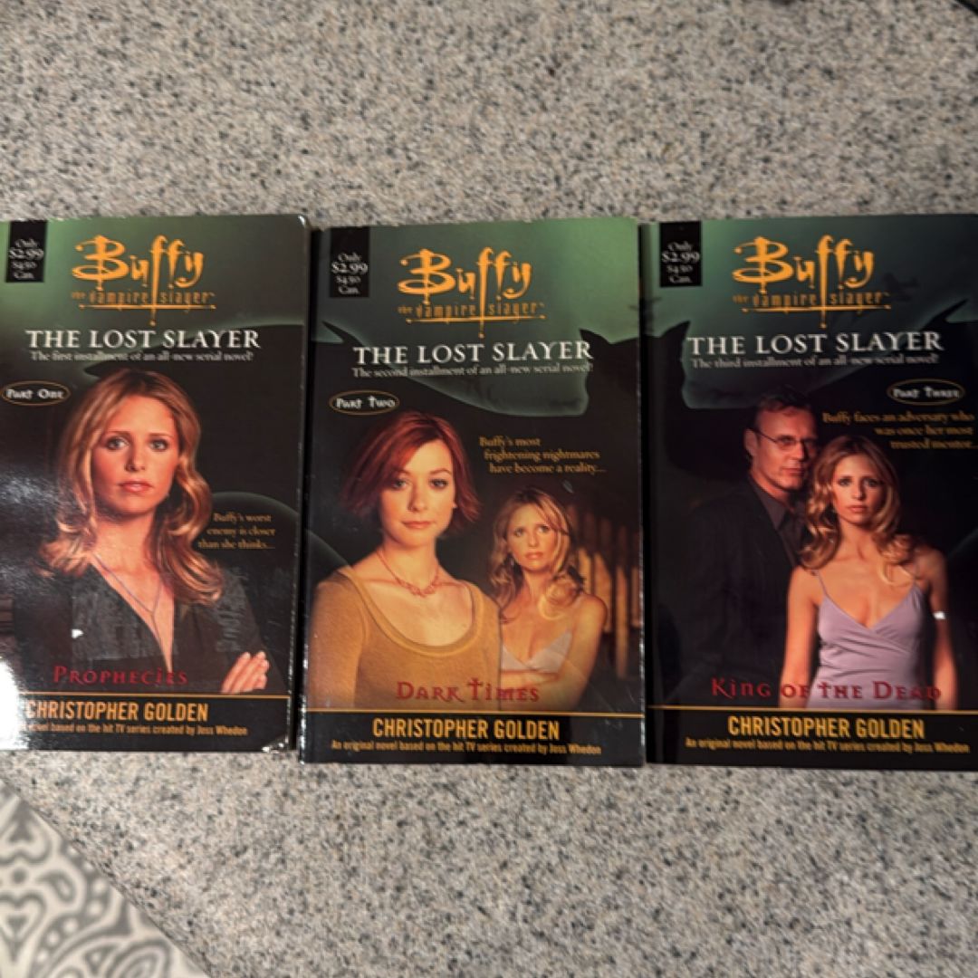 Buffy & The Vampire Slayer 3 pocketbook BUNDLE