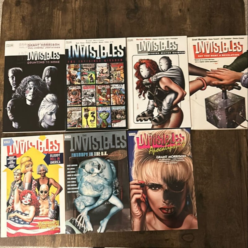 The Invisibles (complete trade paperback set) 