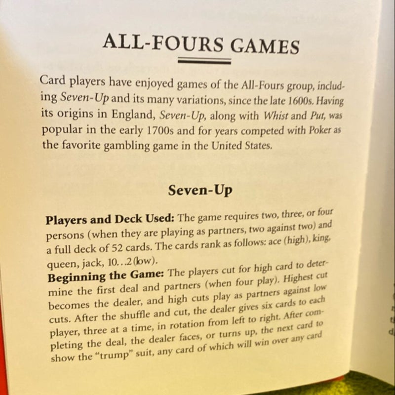 Classic Card Games and Tricks