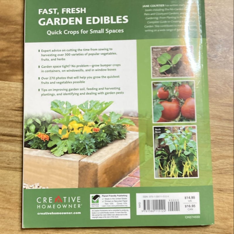 Fast, Fresh Garden Edibles