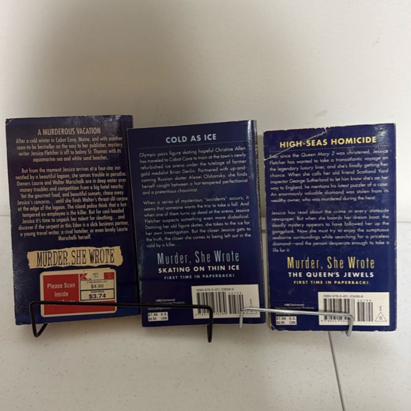 Murder She Wrote Book Bundle 