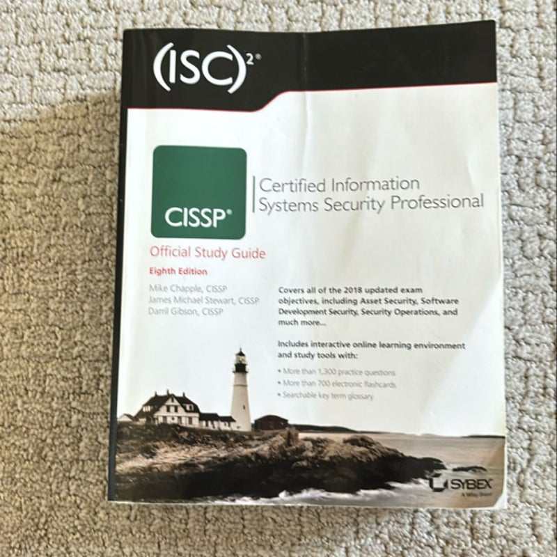 (ISC)2 CISSP Certified Information Systems Security Professional Official Study Guide