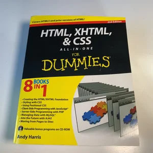 HTML, XHTML and CSS All-in-One for Dummies