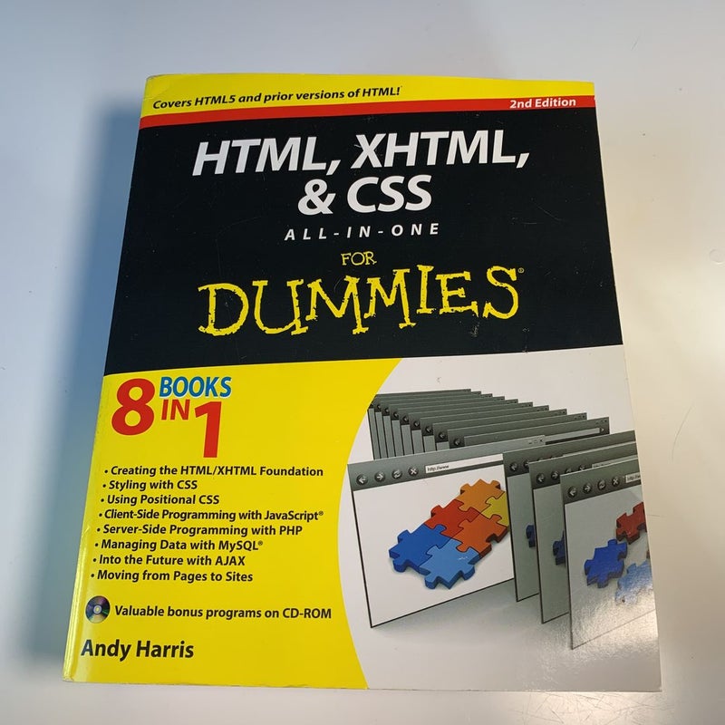 HTML, XHTML and CSS All-in-One for Dummies