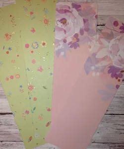 Floral bookmark 