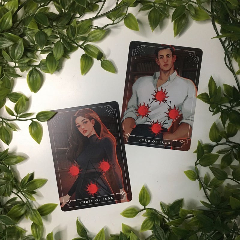 FairyLoot Tarot Cards Three and Four of Suns (Nicole & Kyan) The Temptation if Magic 