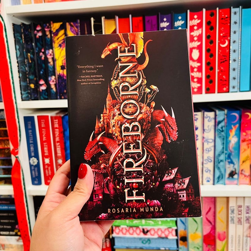 Fireborne SIGNED FIRST ED BOOKISH SIGNS AND MORE SPECIAL EDITION