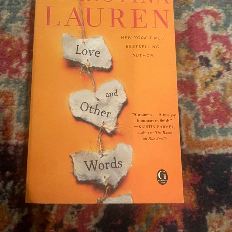 Love and Other Words