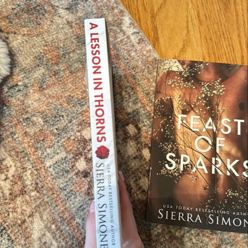 A Lesson in Thorns & Feast of Sparks 