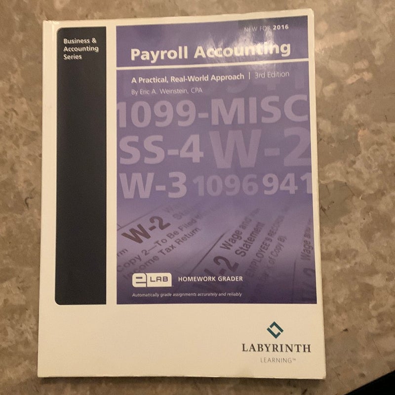 Payroll Accounting 3rd ed