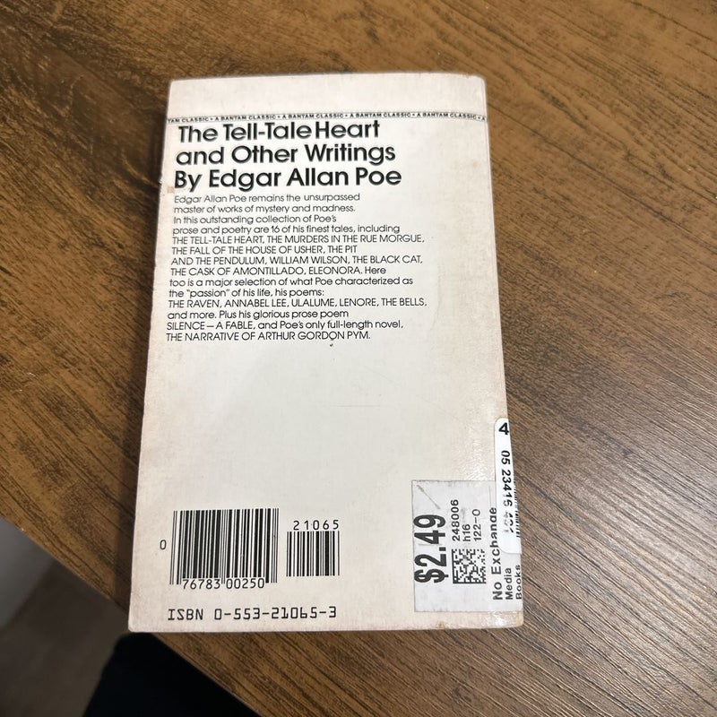 The Tell-Tale Heart and Other Writings