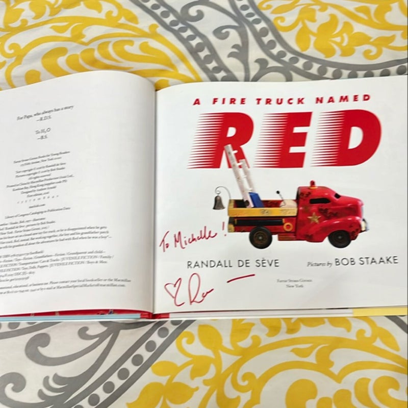 A Fire Truck Named Red