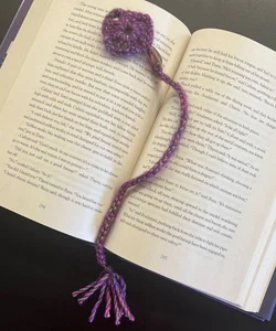 crocheted bookmark