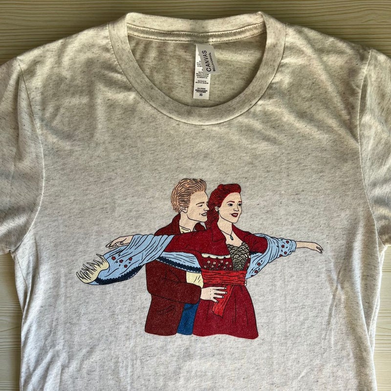 Jack and Rose Titanic Tee by Inkwell Threads